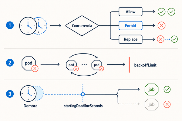 Cómo ejecutar tareas confiables con Jobs y CronJobs en Kubernetes