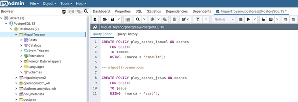 Aprende a Cómo proteger filas por usuario con Row-Level Security en PostgreSQL